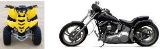 ATVs and Motorcycles